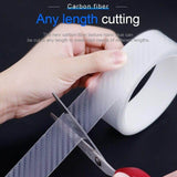 Car Door Protector Stickers 3D Carbon Fiber3