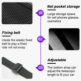 SEAMETAL Car Seat Side Storage Pocket Universal Hanging Seat Storage Pocket Organizer Net Pocket