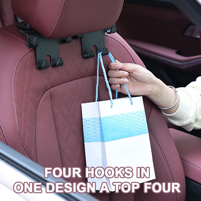 backpack hook travel Car Seat Hooks Storage Bag Hooks Car Multi-purpose ABS Headrest Hooks
