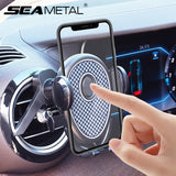 SEAMETAL Car Phone Holder Universal Mobile Phone Stand GPS Support Car Air Vent Mount