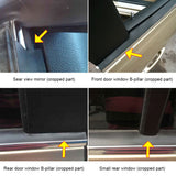 Car Outer Window Seal Strip Waterproof Weather Strip Window Edge Sealant