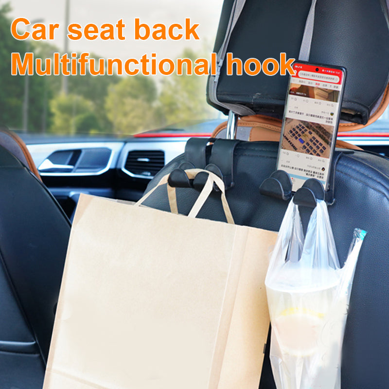 Car Seat Back Hanging Hook Multi Functional Seat Phone Holder