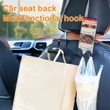 Universal Car Seat Hook 20kg Load-Bearing Multi Functional Seat Back Phone Stand Storage Hook