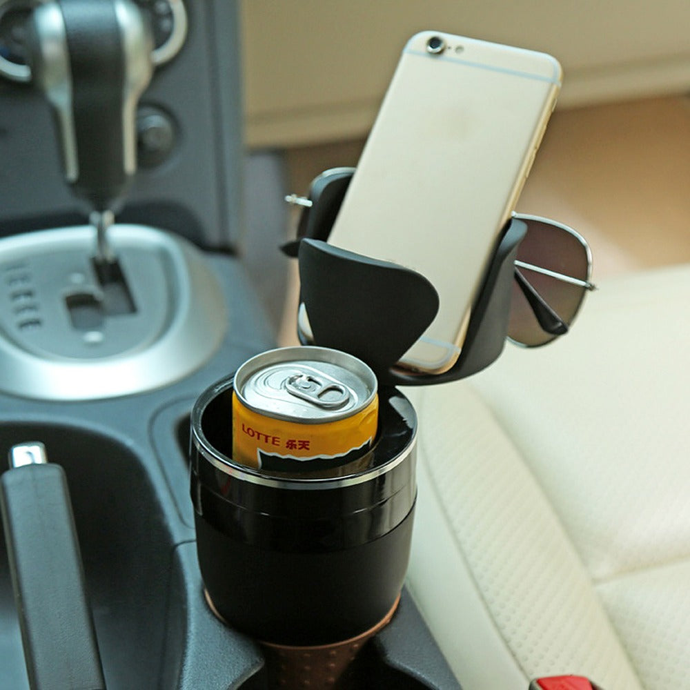 Car Cup Holder Sunglasses Phone Organizer Stowing Tidying for Auto Car