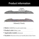 Rhinestone Bling Car Door Handle Scratch Protector Universal Safety