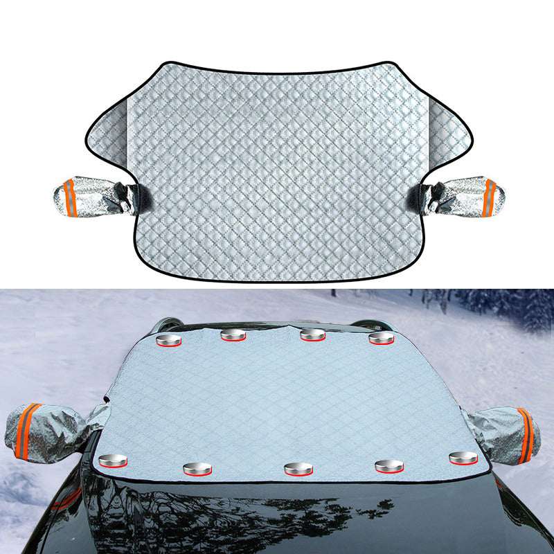 SEAMETAL Car Windshield Snow Cover Magnetic Sunshade Snow Frost Ice Cover