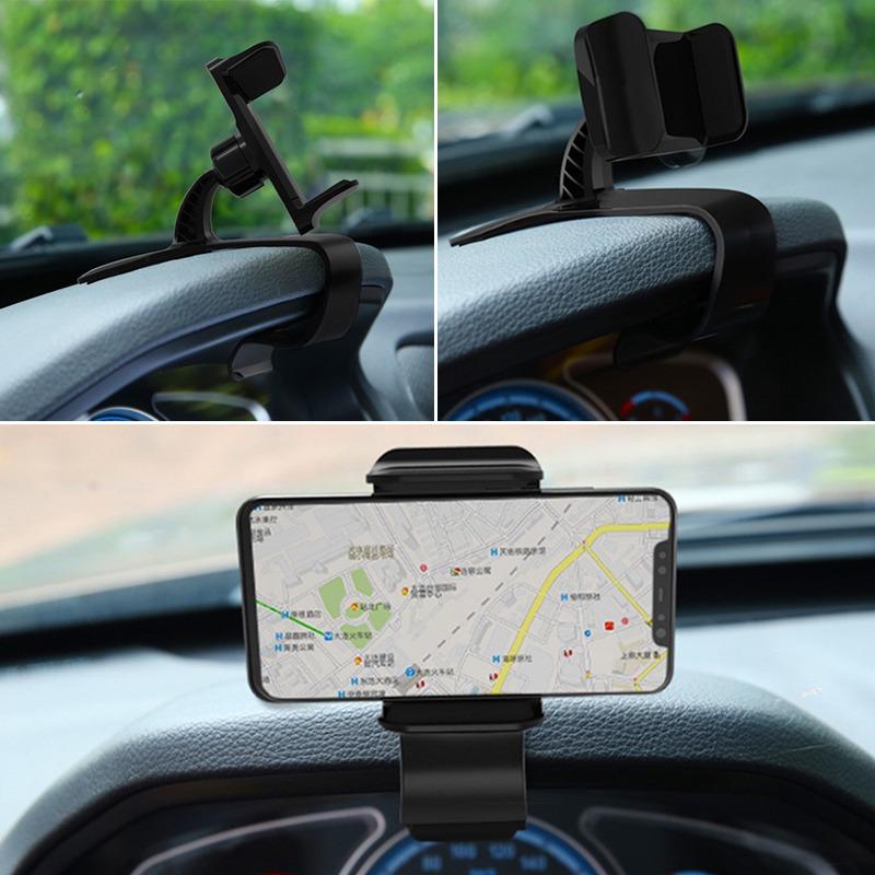 Car Phone Holder Auto Dashboard Phone Holder Interior Phone GPS Navigation Support