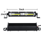 Car LED Work Light 12V 24V LED Spotlight Work Light Bar 6500K Strip Light Fog Lamp