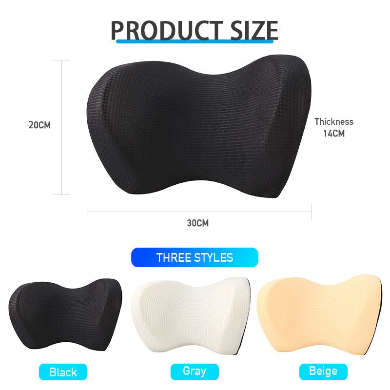 NEW Car Head Neck Pillow with Adjustable Strap For Relieve Neck Pain