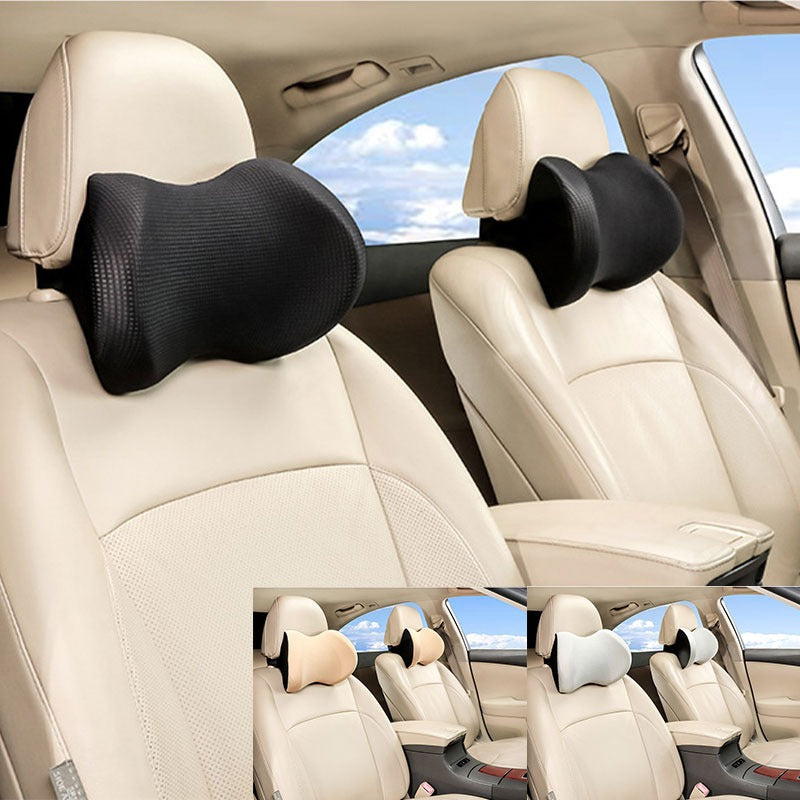 NEW Car Head Neck Pillow with Adjustable Strap For Relieve Neck Pain