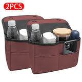 Car Back Seat Organizer Storage Bag PU Leather Multi Pocket Hanging Storage Bag