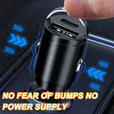 SEAMETAL 100W Car USB Charger Super Charge USB-A USB-C Cigarette Lighter Adapter Hidden Phone Charger