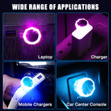 7 Colors USB Ambient Light Car LED Atmosphere Lamp PC Portable Plug Decorative Lights