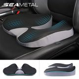 SEAMETAL Car Seat Cushion Interior Memory Foam Auto Seat Covers Vehicle Seat Protector