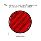 SEAMETAL Car Water Cup Pad Universal Carbon Fiber PVC Waterproof Non-Slip Mat