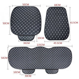 Leather Car Seat Covers Four Seasons Car Seat Cushion Pad Mat