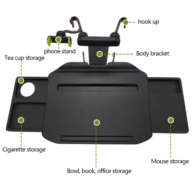 Car Desk Coffee Holder Universal Car Steering Wheel Phone Holder – SEAMETAL