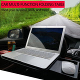 Portable Car Tray Laptop Table Organizer with Cup Phone Holder