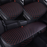Leather Car Seat Cushion Stitch Seat Cover Protector Pads