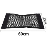 Car Trunk Organizer Double Layer Elastic Storage Mesh Net