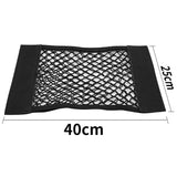 Car Trunk Organizer Double Layer Elastic Storage Mesh Net