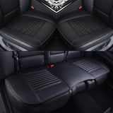 Leather Car Seat Cushions Covers Stitch Protector Pads Universal Fit