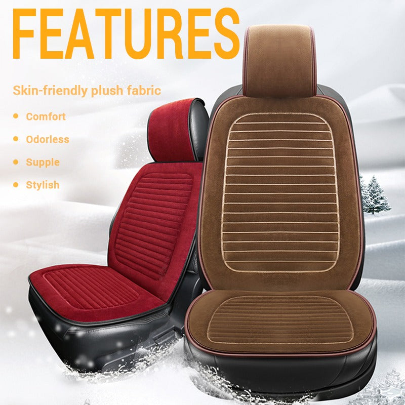 Winter Warm Car Seat Covers Short Plush Vehicle Seat Cushion